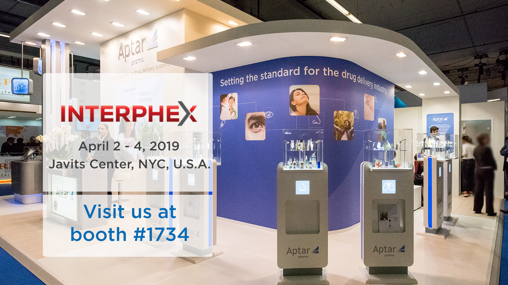 Aptar Pharma showcase innovations for drug delivery at Interphex