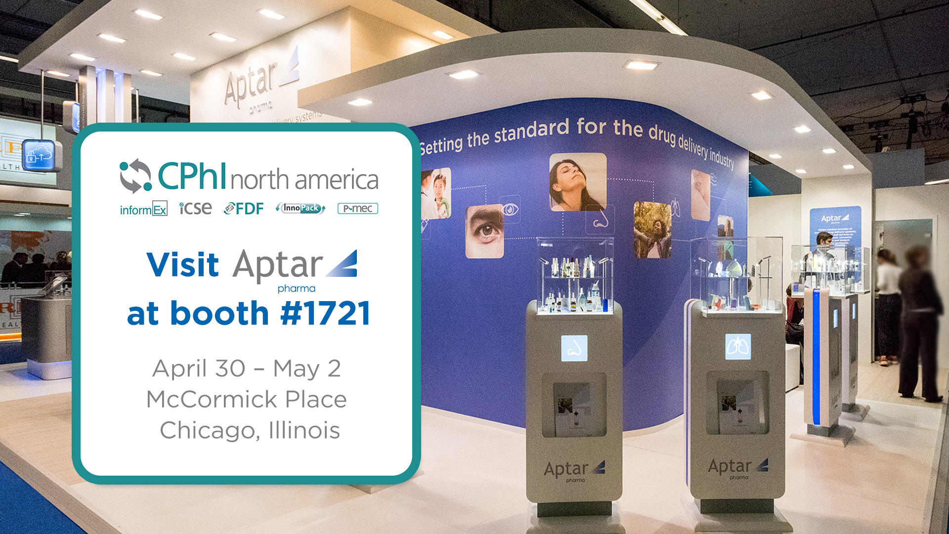 New drug delivery solutions from Aptar Pharma at CPhI North America