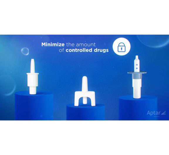 Controlled scheduled drug nasal spray