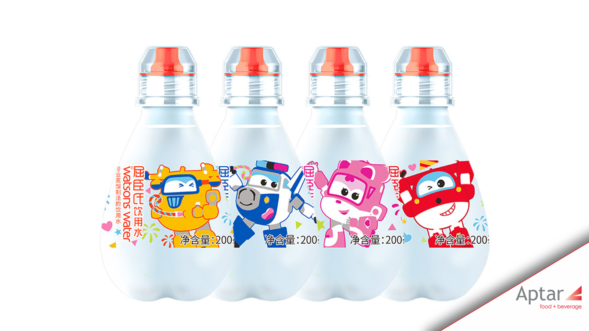 Watson’s Launches Children’s Water, Featuring an Aptar Sport Cap